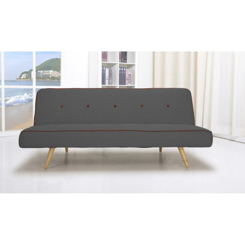 Banquette Convertible Anthracite MAEGAN - 3s x home