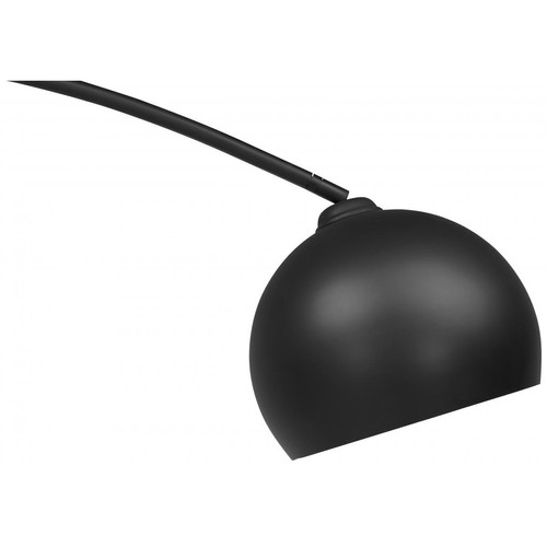 Lampadaire Oblique Sphère en Métal Noir BOLD