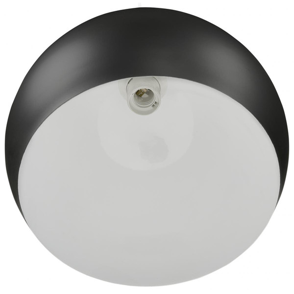 Lampadaire Oblique Sphère en Métal Noir BOLD