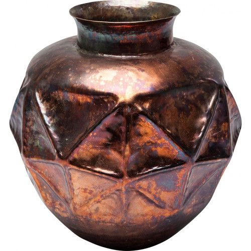 Vase décoratif Oxygen Triangle cuivré - Vase design