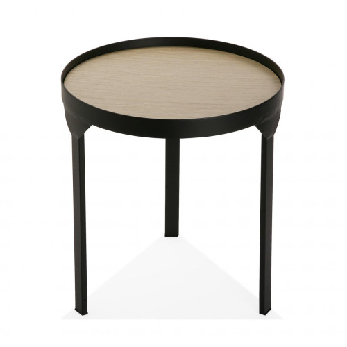 Table d'appoint ronde COROLLE - Table d appoint metal