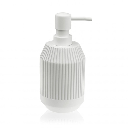Distributeur de savon Blanc LEN - Accessoire salle de bain design