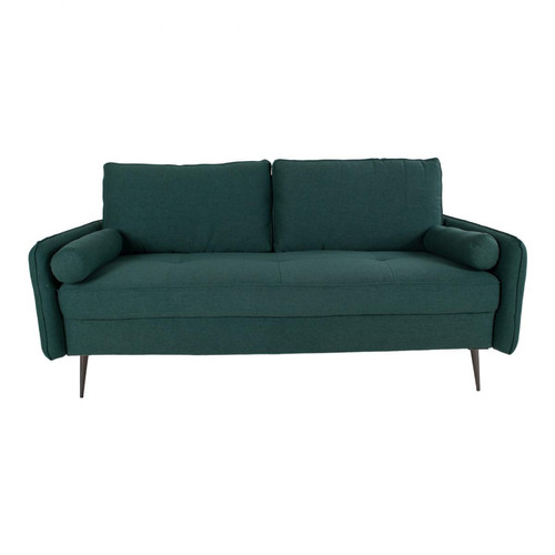 Canapé 2 places en tissu Vert ARIANA - House nordic meuble deco