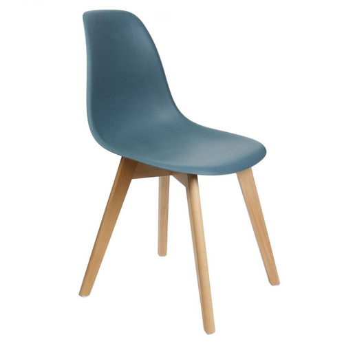 Chaise scandinave Bleu canard VADSO 3S. x Home  - Chaise design