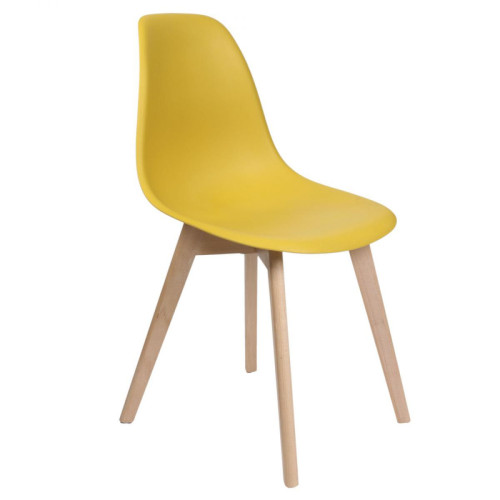 Chaise scandinave Jaune VADSO - Chaise jaune design
