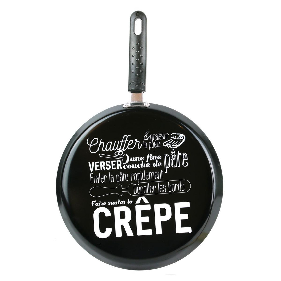 Creperie alu noire 28cm FORD