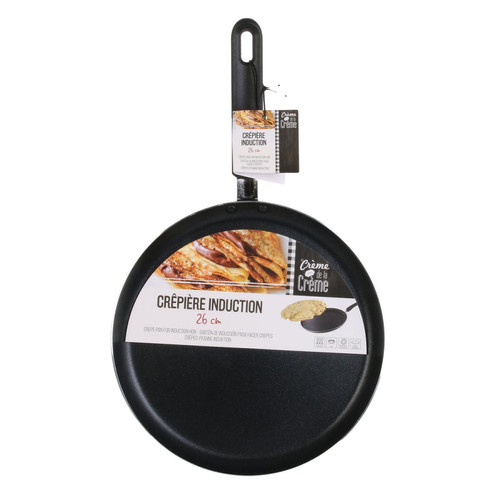 Creperie induction noire 26cm FORD - Accessoire cuisine design