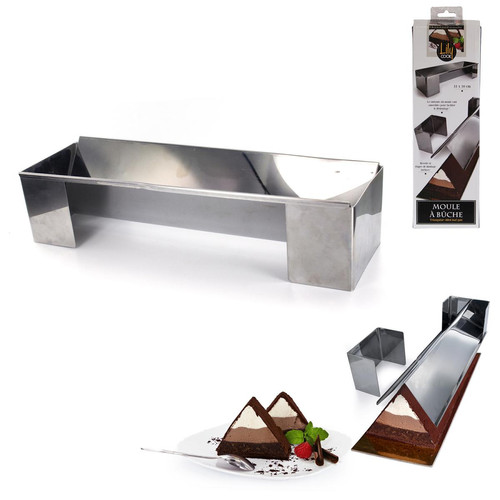 Moule a buche triangulaire 31x10cm FORD - 3S. x Home - Patisserie