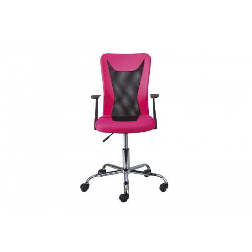 Chaise de Bureau Ergonomique Rose YOKO 3S. x Home  - Fauteuil de bureau tissu