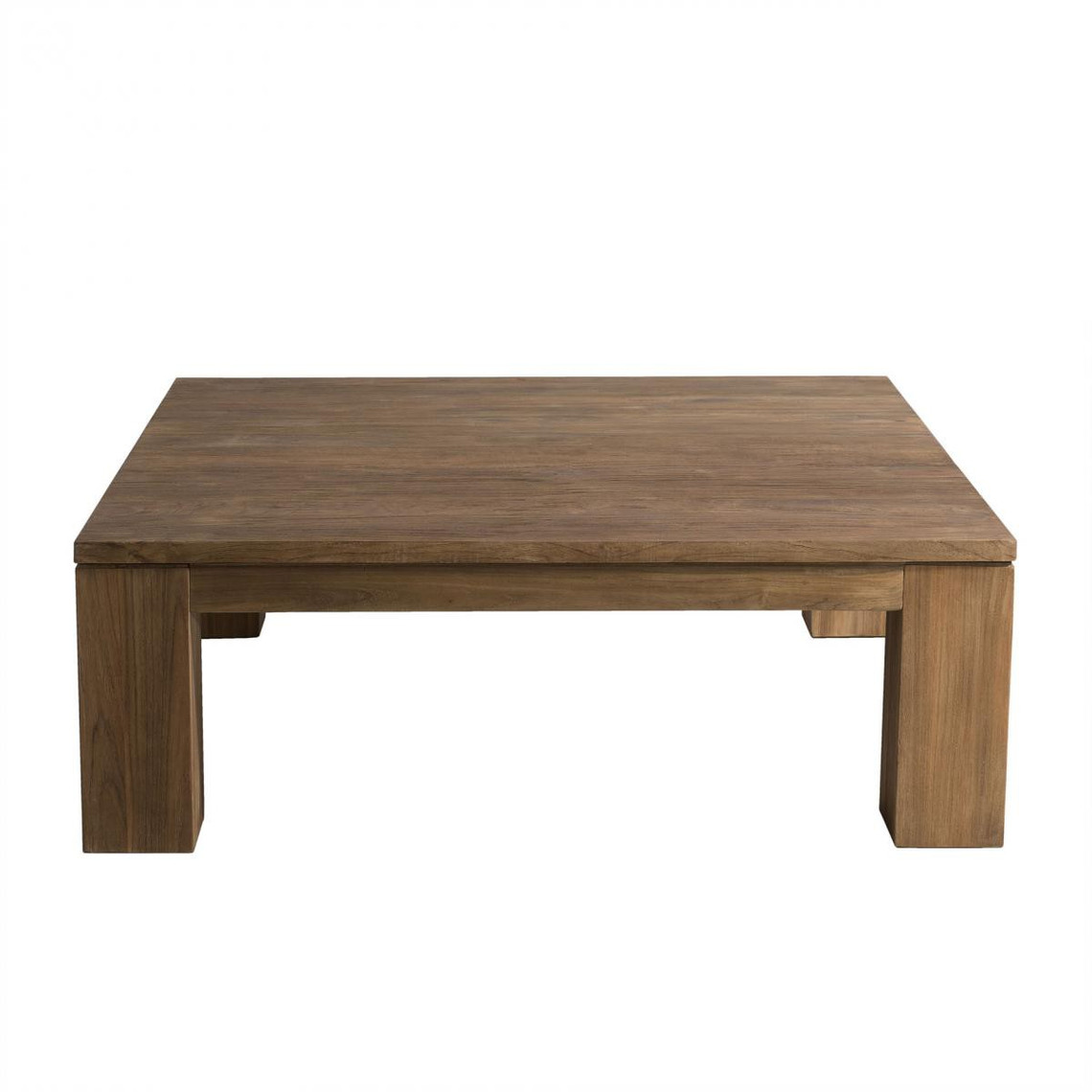 Table basse bois 100 x 100 cm - SIANA