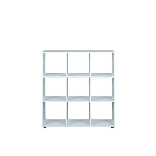 Etagère de séparation blanc CADOR 9 - Meuble bibliotheque design