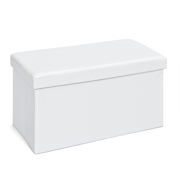 Boîte de rangement blanc pliable SETTO
