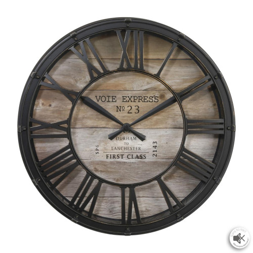 Horloge Vintage BEN 3S. x Home   - Deco luminaire industriel