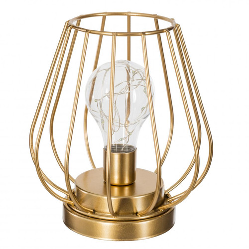 Lampe Métal ASH Doré - Lampe metal design