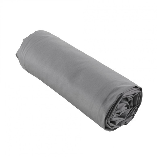 Drap Housse Percale Anthracite