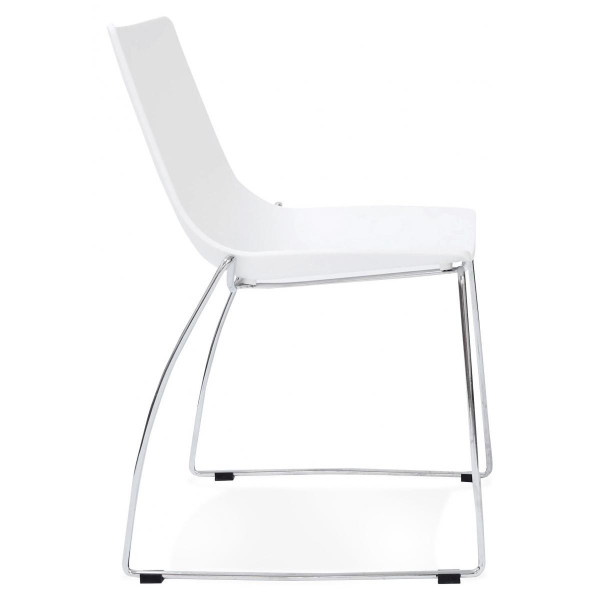 Chaise blanche  design TIKAL