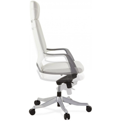 Chaise de Bureau ergonomique gris MILANO