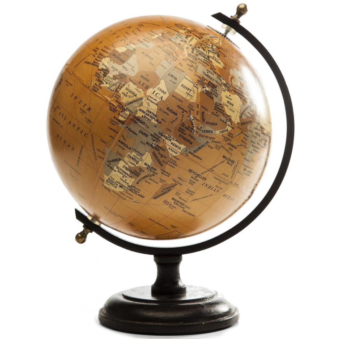 Globe Décoratif Vintage Jaune