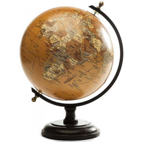 Globe Décoratif Vintage Jaune - Luminaires Soldes