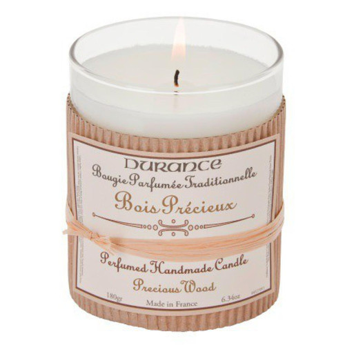 Bougie Traditionnelle DURANCE Parfum Bois Précieux SWANN - Selection parfumee