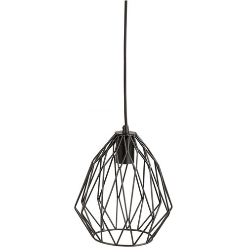 Lampe Abat-jour Filaire Noir OXTED - Suspension design