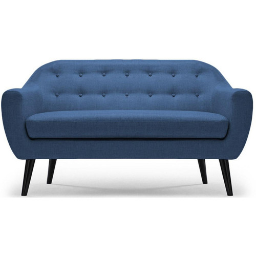 Canapé scandinave 3 places tissu Bleu FIDELIO 3S. x Home  - Deco meuble design scandinave