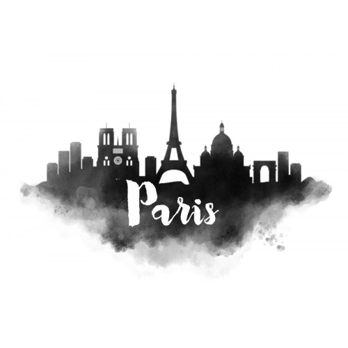 Tableau City Paris Skyline 80x55