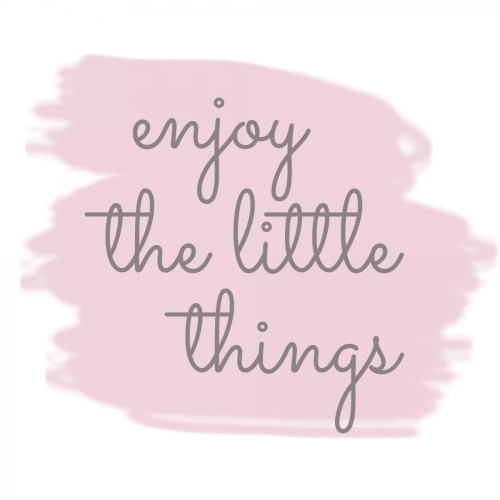 Tableau Quotes Enjoy The Little Things 50x50 - Tableau citation