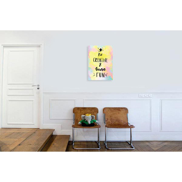 Tableau Quotes Be Creative 55x80