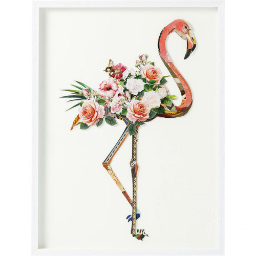 Tableau Frame Art Flamingo CAMARGUE - Kare Design
