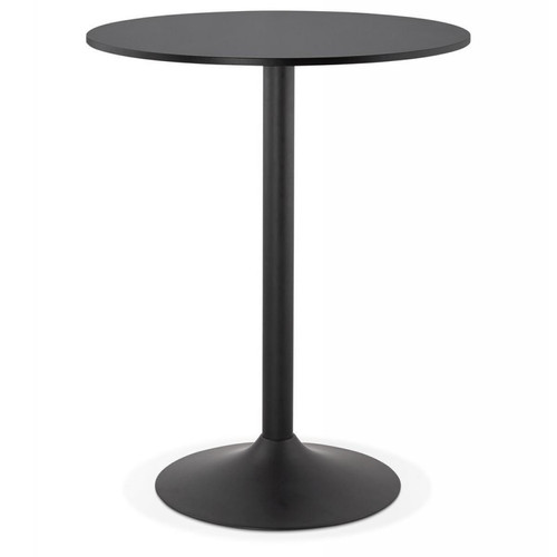 Table de Bar Noire ORTUELLA 3S. x Home  - Table de bar design