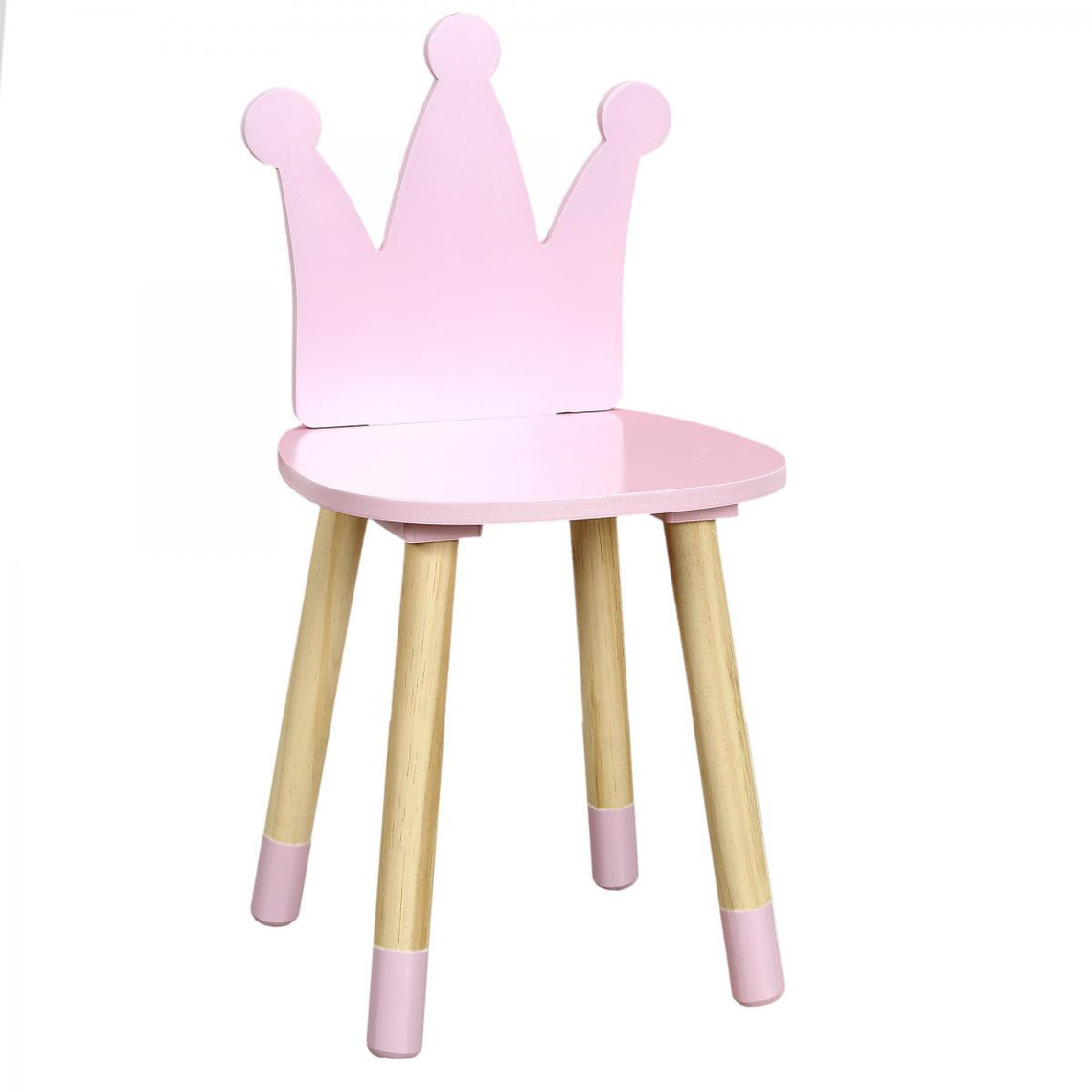 Chaise Couronne Rose