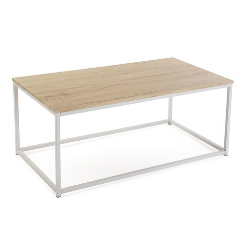 Table Basse En Bois Rectangulaire GRAPH - Table basse blanche design