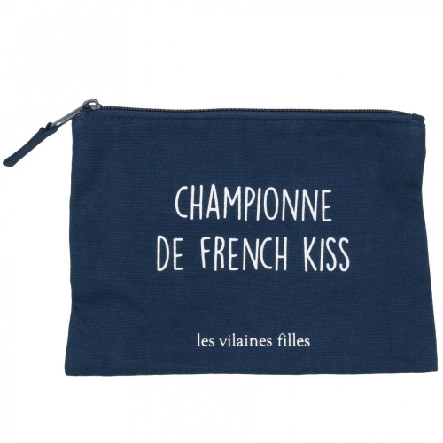 Trousse A Maquillage Championne De French Kiss - Accessoire salle de bain design