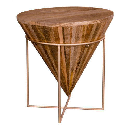 Table Basse en Bois Design MARINA - Edition Ethnique Salon