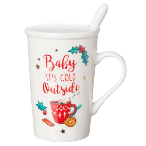 Mug Baby It\'s Cold Outside EXCUSE - Mug et verre design
