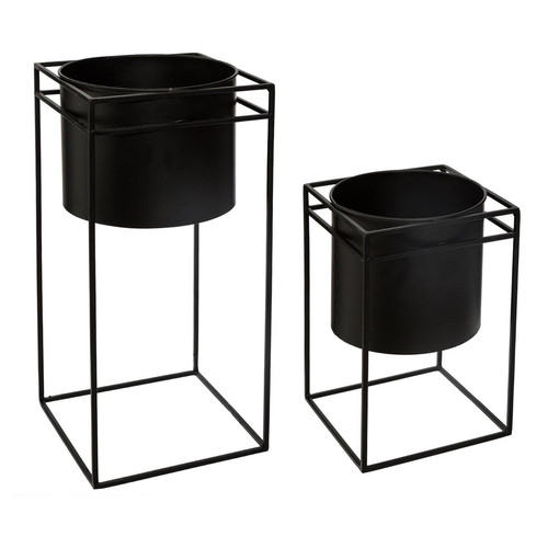 Caches-Pots Métal Avec Support SITA - Vase design