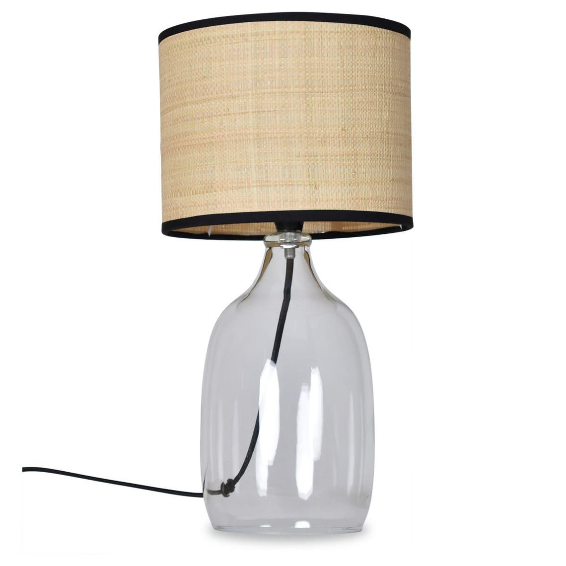 Lampe Familiale Transparente D20 H40,5Cm
