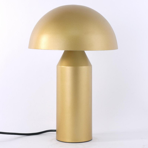 Lampe de Table Mushroom Verre Or - Luminaires Soldes