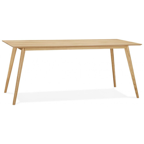 Table à Dîner KOREY Beige 3S. x Home  - Table a manger bois design