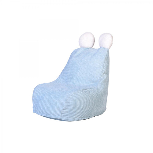 Fauteuil Poire Enfant Bleu TED 3S. x Home  - Chambre enfant et bebe design