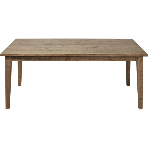 Table de repas Marron en Pin Massif PATIO 3S. x Home  - Table en bois design