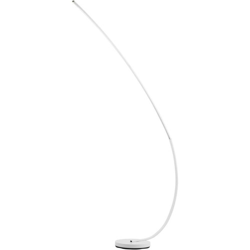 Lampadaire Blanc en Métal LED ARCB