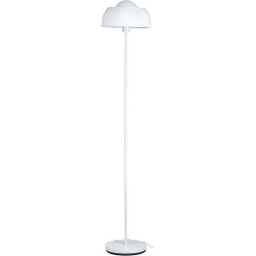 Lampadaire Blanc en Métal E27 40W  3S. x Home  - Lampe metal design