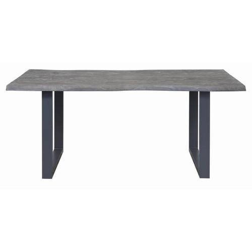 Table de repas TAJ 180x90x76 et Pieds en Métal 3S. x Home  - Table en bois design