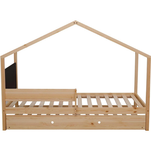 Lit enfant WOODY Beige 3S. x Home  - Deco meuble design scandinave