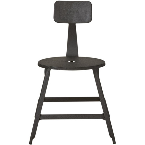 Chaise Loft Métal Industriel Noir 3S. x Home  - Chaise design et tabouret design