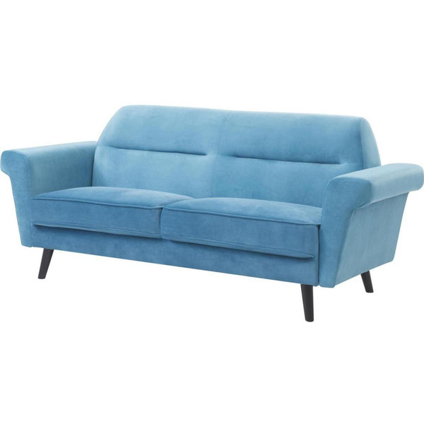 Canapé droit Bleu