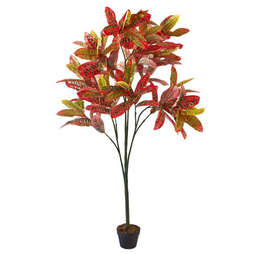 Plante artificielle avec pot noir Olla Vert  3S. x Home  - Deco plantes fleurs artificielles