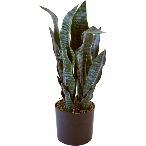 Plante artificielle avec pot noir Olla Vert  3S. x Home  - Deco plantes fleurs artificielles